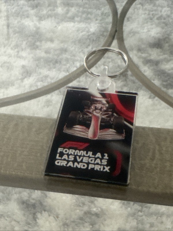 New! Las Vegas F1 * FORMULA 1 * GRAND PRIX Keychain Key Chain • L@@K