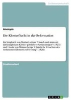 Die Klosterflucht In Der Reformation Anonym Taschenbuch 32 S. Deutsch 2017