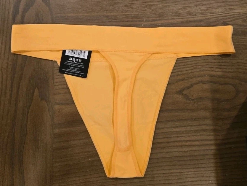 Maidenform M Tanga Sin Costuras Ropa Interior Sunkissed Albaricoque Naranja XL 8 Foto 2 de 3