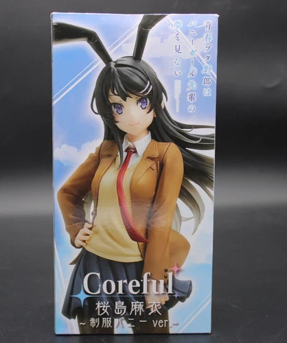 TAITO Bunny Girl Senpai Sakurajima Mai Coreful Figure Uniform Bunny Ver.