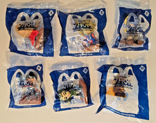 2022 McDonald  s Marvel Studios Thor Love  Thunder Happy Meal Kids Toys Lot of 6