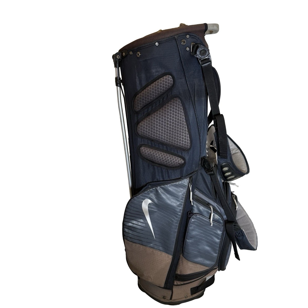 Nike Air Hybrid Golf Bag 14 Way Stand Carry Blue Black with