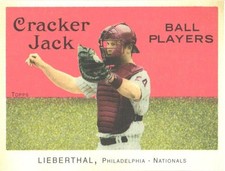 2004 Topps Cracker Jack Mini #96 Mike Lieberthal Philadelphia Phillies
