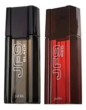 JAFRA JF9 RED and black COLOGNES FOR MEN 3.3 FL. OZ. 100 ml ~NIB