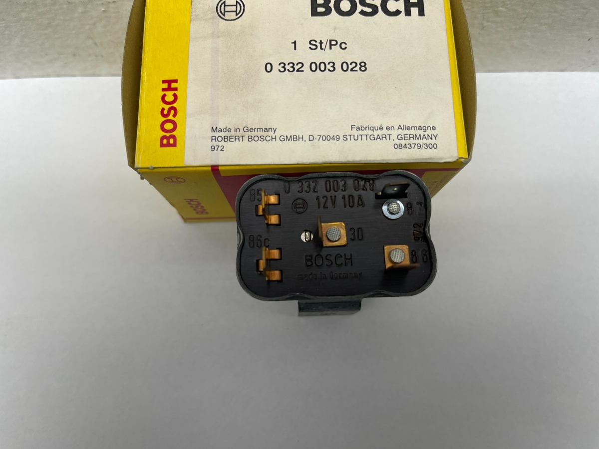 Bosch 0332003028 BMW E12 530I Cold Start Control Relay OEM NOS | eBay