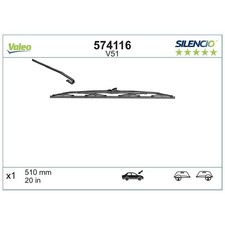 Scheibenwischer vorne links für Smart Roadster 452 | 24319299