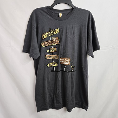 #ad Shirt Woot The Choice Was Not Hard Gunny Dark Gray Shirt Men#x27;s Size Large $11.99