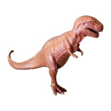 VINTAGE MARX TYRANNOSAURS REX BROWN SKINNY T-REX