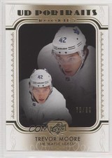 2019-20 Upper Deck UD Portraits Rookies Gold 78/99 Trevor Moore #P-78 8tn