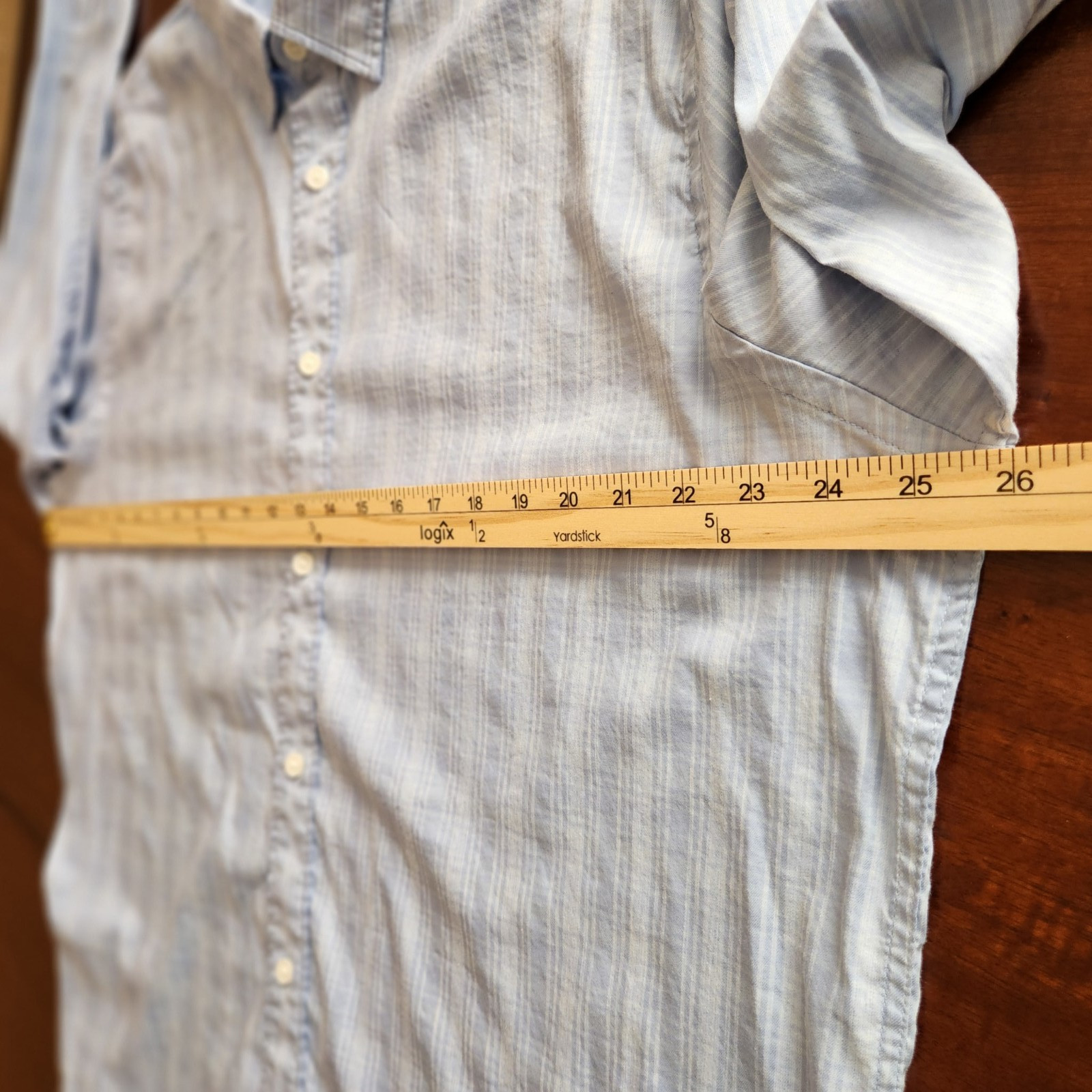 Faherty Reserve Movement Button Down Long Sleeve … - image 9