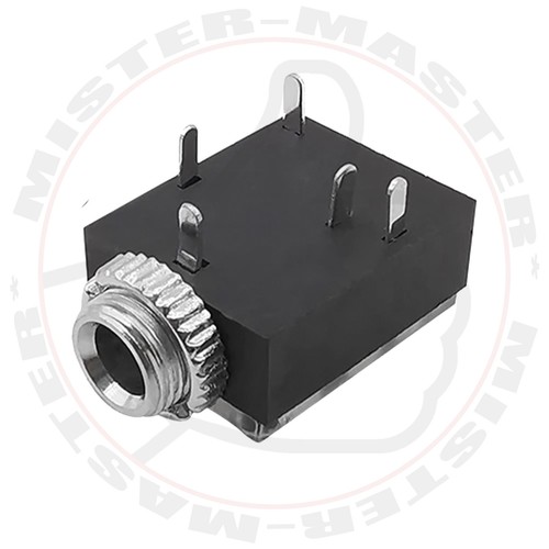 CONNETTORE AUDIO PRESA FEMMINA JACK 3,5 mm STEREO 5 PIN - 2 PEZZI - Afbeelding 4 van 6