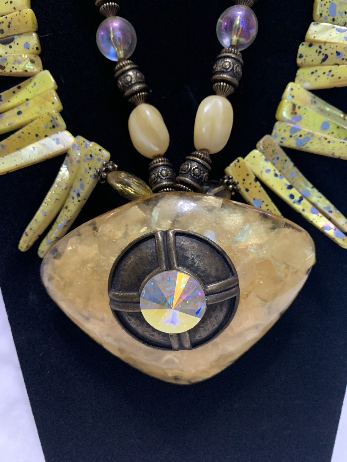 ANTHONY ALEXANDER Double Stranded Statement Neckl… - image 2