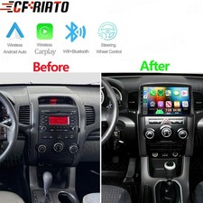 For Kia Sorento 2009-2012 Android 15 Apple Carplay Car Stereo Radio GPS Navi SWC