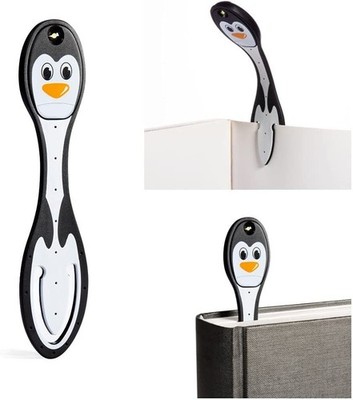 Flexilight Leselicht Pinguin   2-in-1 LED-Leselicht Extra hell und super-flex...