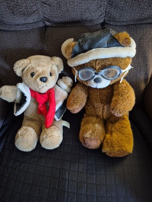 Vintage Aviator Teddy Bears