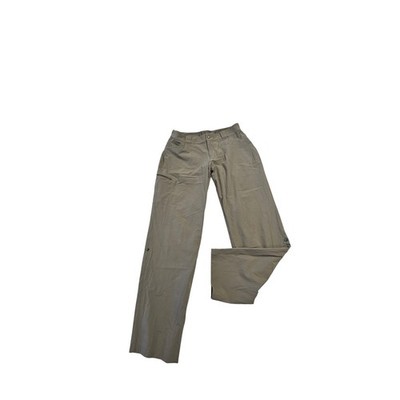 Eastern Mountain Sports EMS Womens Hiking Pants Roll Up Leg Gray Green Size 12-R