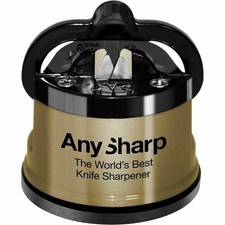 AnySharp Global GOLD Knife Sharpener Genuine Brand New UK Stock