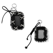 Photocard Holder with Keychain ID Cards Holder Pendant Keychain ID Cards Sleeves