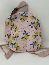 NWT - KENDALL  KYLIE Pink Floral Print Backpack Silver Hardware Zipper Women