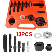 13 Pcs Pulley Puller And Installer Power Steering Pump Remover Alternator Kit 13 Pcs Pulley Puller And Installer Power Steering Pump Remover Alternator Kit