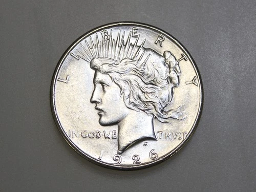Photo of a 1926-S Peace Dollar from an eBay listing that sold on Jul 22, 2026