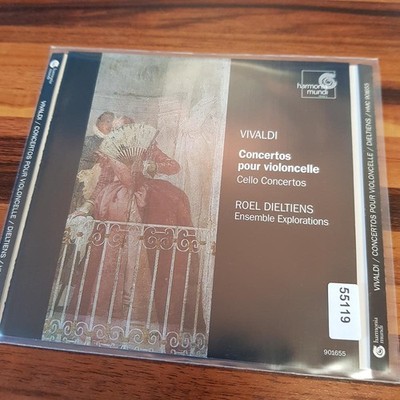 ENSEMBLE EXPLORATIONS vivaldi concertos pour violoncelle SONOPRESS VG+/EX