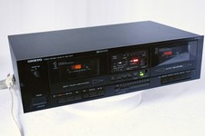 Onkyo TA-RW44 Stereo Dual Double Cassette Player Recorder - Powers On