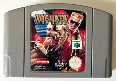 Duke Nukem: Zero Hour Nintendo 64 N64 Spielmodul PAL NUS-006 (EUR), ungetestet