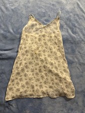 White floral slip dress from Urban Outfitters  Pins And Needles Size Medium
