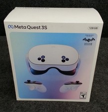 META Quest 3S All-In-One Headset With Batman: Arkham Shadow 128GB White