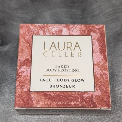 Laura Geller Baked Body Frosting Glow Bronzer, Tahitian Glow 0.32 oz/9 g