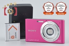 Sony Cyber-Shot DSC-W320 Pink 14.1 MP Digital Camera Japanese Language Only 