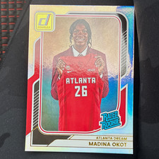 Panini Donruss 2026 WNBA Madina Okot holo Atlanta Dream Rated Rookie #97