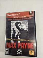 Max Payne (PlayStation 2 PS2) Greatest Hits Complete Complete In Box