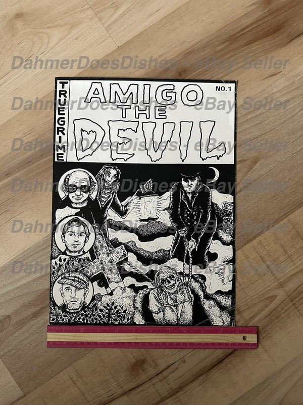 Amigo The Devil - True Grime No.1 Original 4/150 Print RARE Limited Edition Art