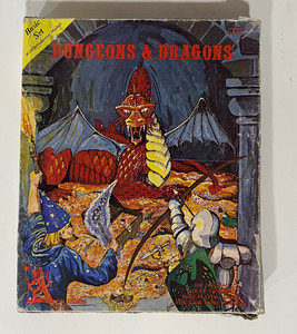 Dungeons and Dragons Holmes Basic Set with Dice