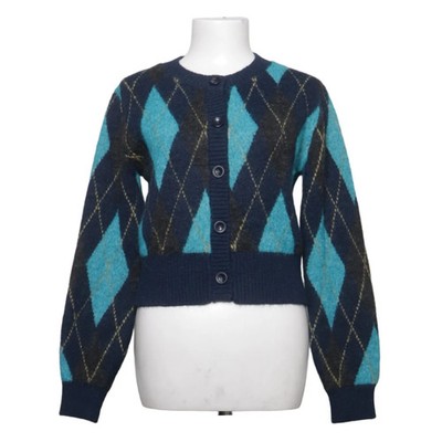 Rita Ora x Primark, Strickjacke, Damen, Größe: S, Blau/Türkis/Mehrfarbig #e6l