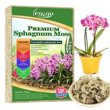 Legigo 3.5oz Natural Sphagnum Moss for Plants, 4QT Long Fiber 3.5oz,