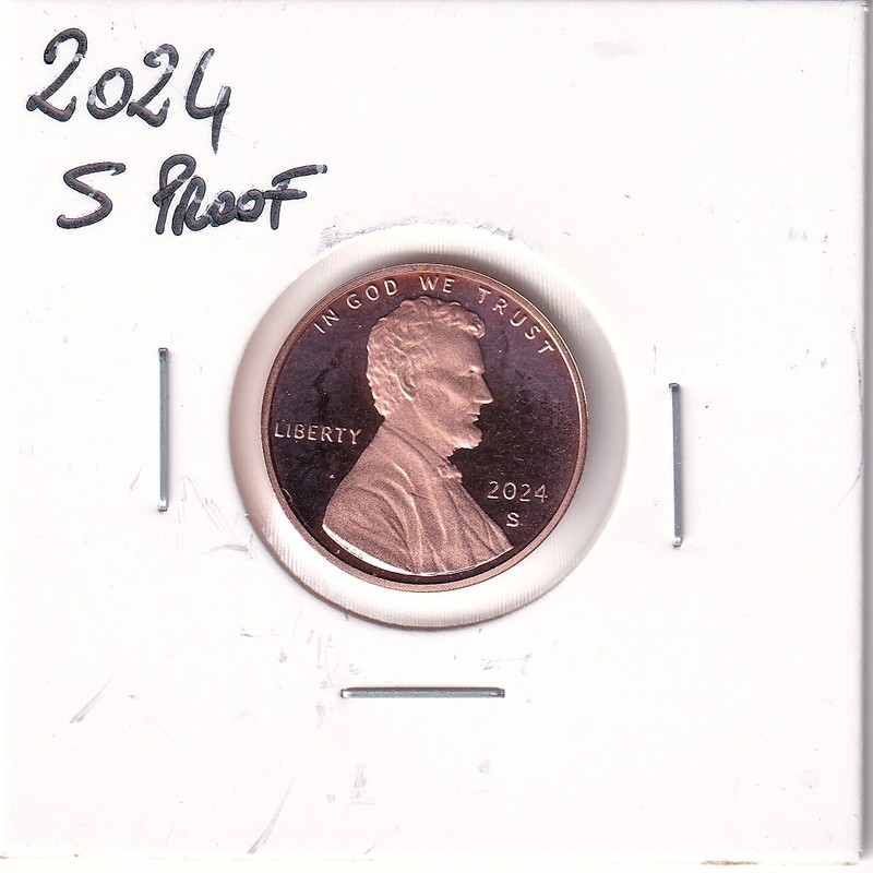 2024 S Lincoln Shield Cent Proof Deep Cameo 1¢  #1952