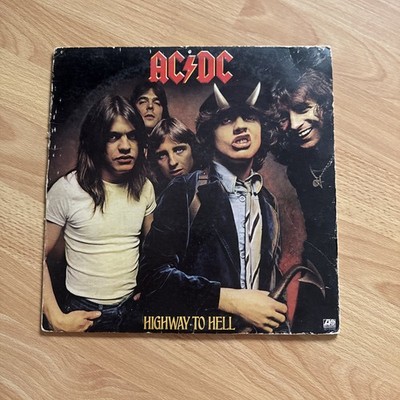 AC/DC Highway To Hell LP Vinyl Record 1979 Atlantic SD 19244 EX/EX 