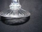 Flattened Diamond and Prism Pressed Glass Cake stand. (My name) Origin European  — photo 10