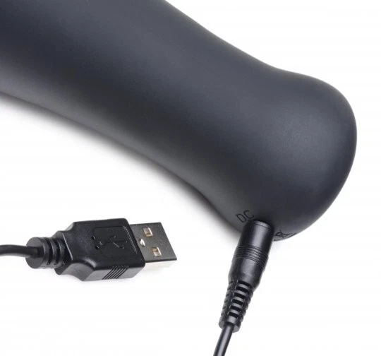 10X Vibrador Silicona Pene Acariciador Masculino USB Recargable Vibe Foto 3 de 4