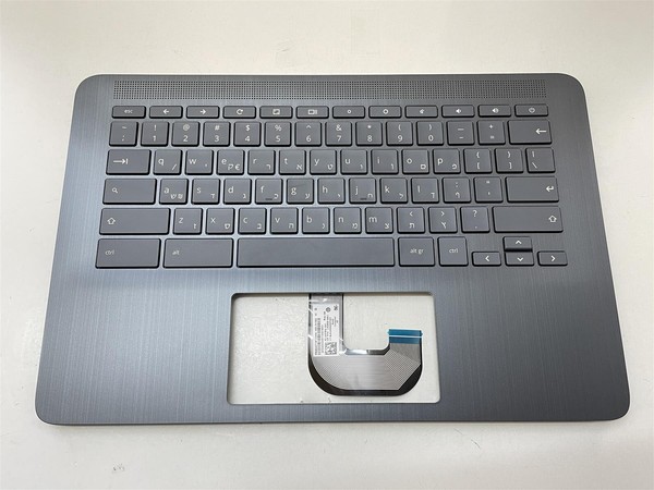 FüR Hp Chromebook 14 G6 L90460-BB1 Handauflage Top Abdeckung Tastatur HebräIsch-image