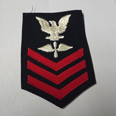 WW2 US Navy WAVE Rate 1st class Aviation Machinist's mate blue | eBay