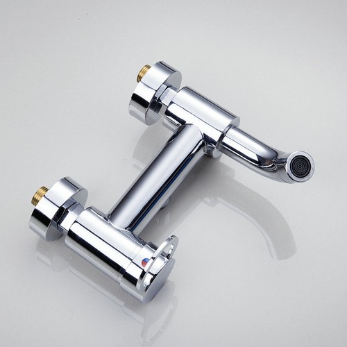 Kit rociador manual de ducha de lluvia grifo montado en la pared mezclador LED de 8"" para baño - Imagen 8 de 11
