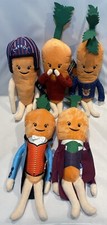 ALDI Kevin the Carrot Soft Toys / Plush Bundle / Jobot (5 in Total)