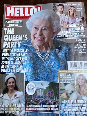 Hello! Magazine May 2022 #1736 Queen's Platinum Jubilee, Kate