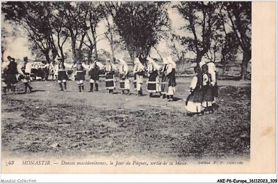 AKEP6-0478-EUROPA - SERBIEN - MONASTIR - Mazedonische Tänze Am Tag Der Pa
