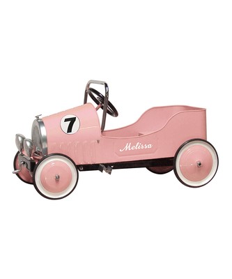 pink pedal car