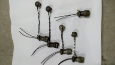 4 pcs Souriau France 851 06EC  Pin Connector  Millitary Army PLUG used radio mil